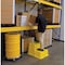 Vestil 2 Steps, 20.5 Overall Height, Polyethylene, Yellow SPN-2-YL - alternate 6